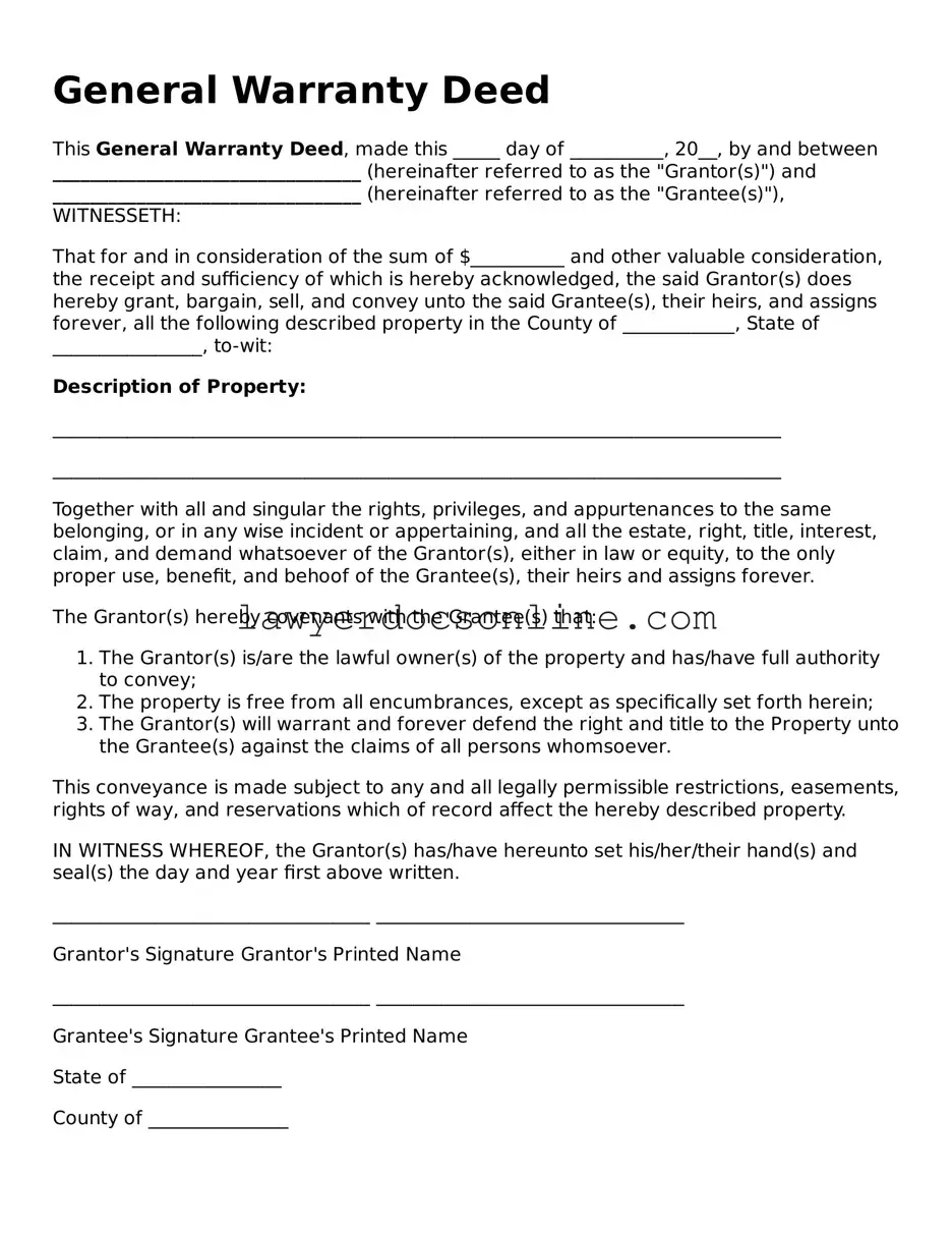 Free Deed Document